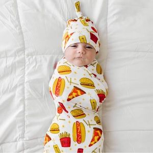🍟🍔NIB LS Fast Foodies Swaddle Set🍔🍟
